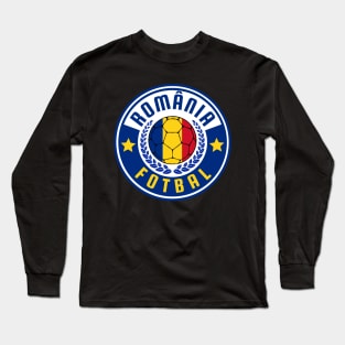 Romania Football Long Sleeve T-Shirt